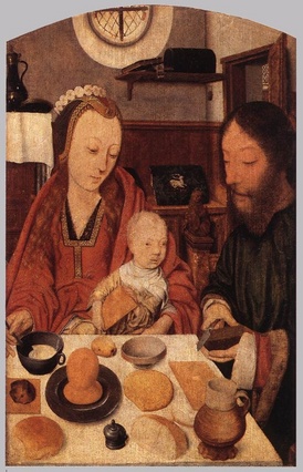 Holy Family at Table JMosaert.jpg